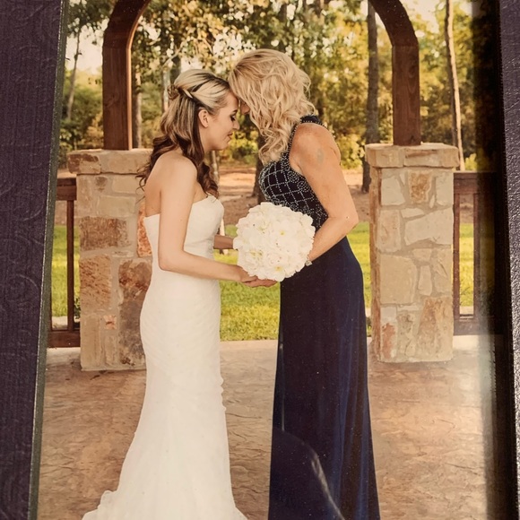 Blue Long Evening Dress! - Picture 13 of 14